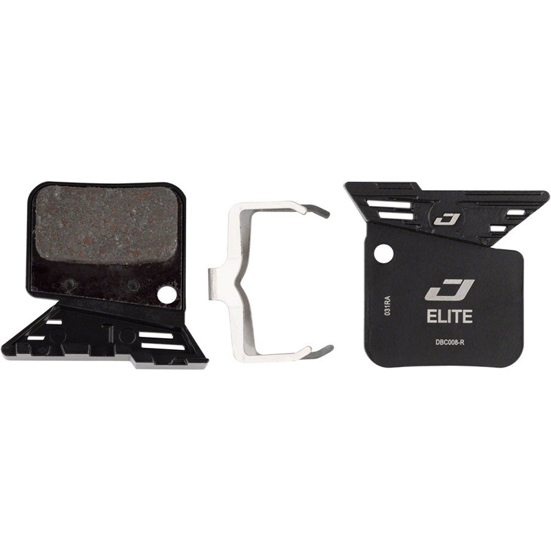 Jagwire Elite Cooling Disc Brake Pad – Semi-Metallic Aluminum Backed Fits SRAM Red 22 B1 Force 22 A1 Rival 22 A1 Apex 1 A1