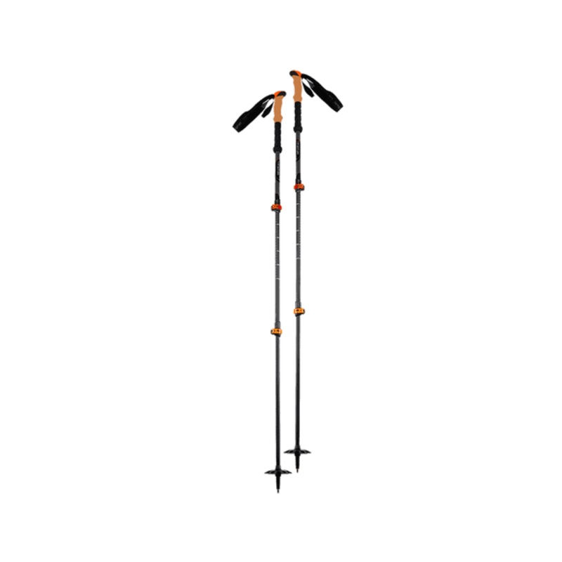 Life Sports Gear Sky Trail Hiking Poles Carbon Orange