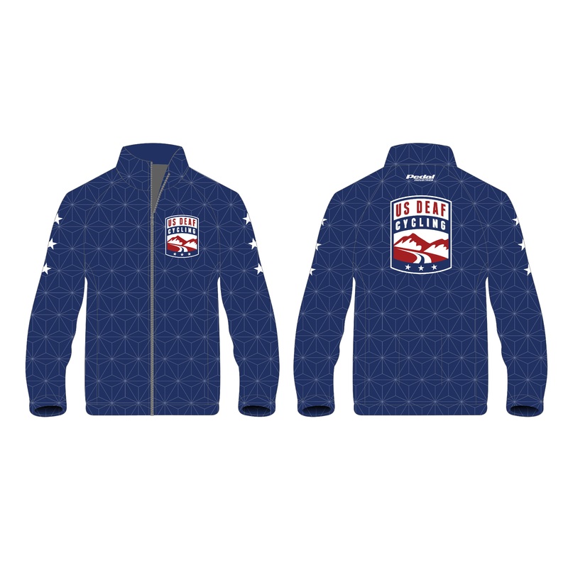 USA Deaf Cycling Team 2025 KOM JACKET 2.0