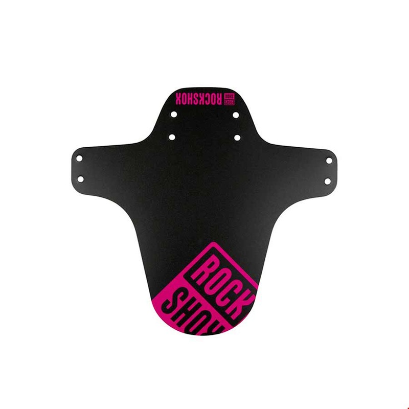RockShox MTB Fender Short Zip Tie Black w/Magenta