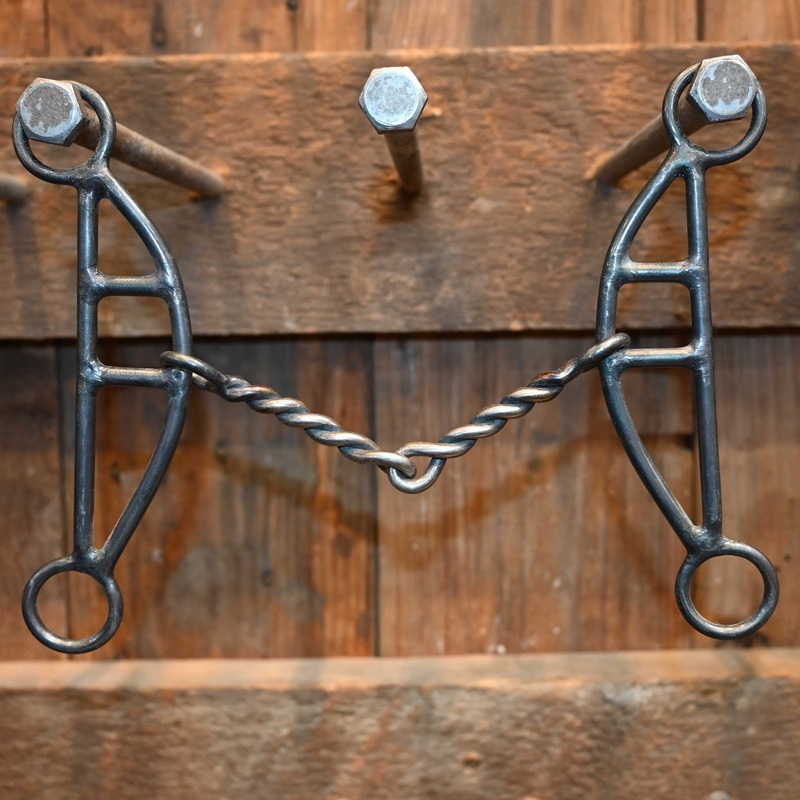 Rod Teuscher Twisted Wire Gag Snaffle Bit