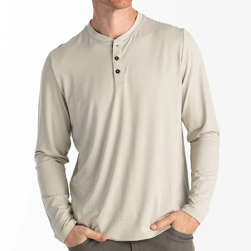 Free Fly Men’s Bamboo Flex Henley Shirt