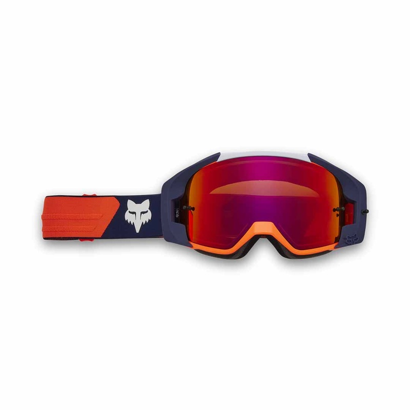 Fox Vue Core Goggles – One Size Fits Most – Flo Orange – Vivid Dark Grey Lens