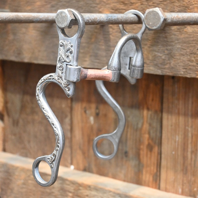 Josh Ownbey Cowboy Line Correction Bit w/ Copper Bars