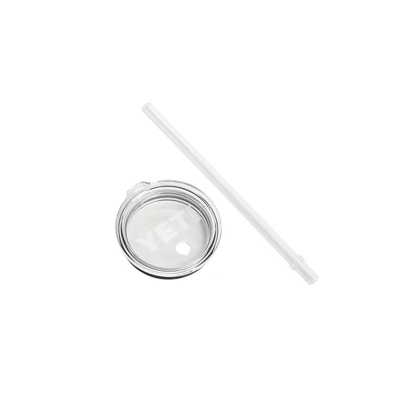 Rambler Tumbler Straw Lid Clear