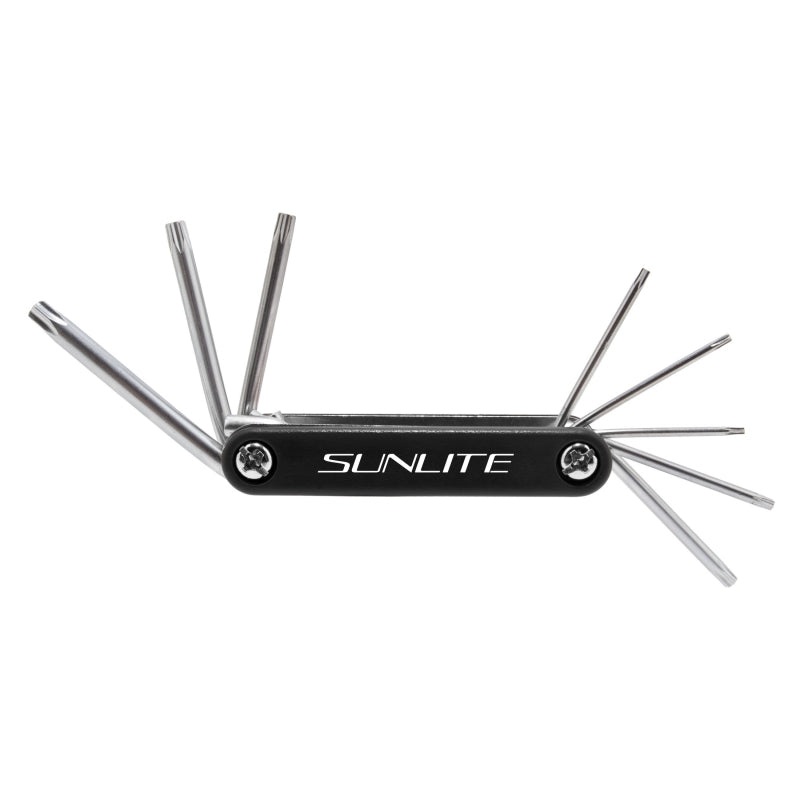 Sunlite Folding TORX Wrench Torx Wrench Set Black