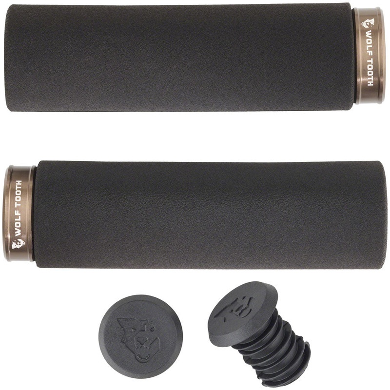 Wolf Tooth Fat Paw Lock-on Grips – Black/Espresso