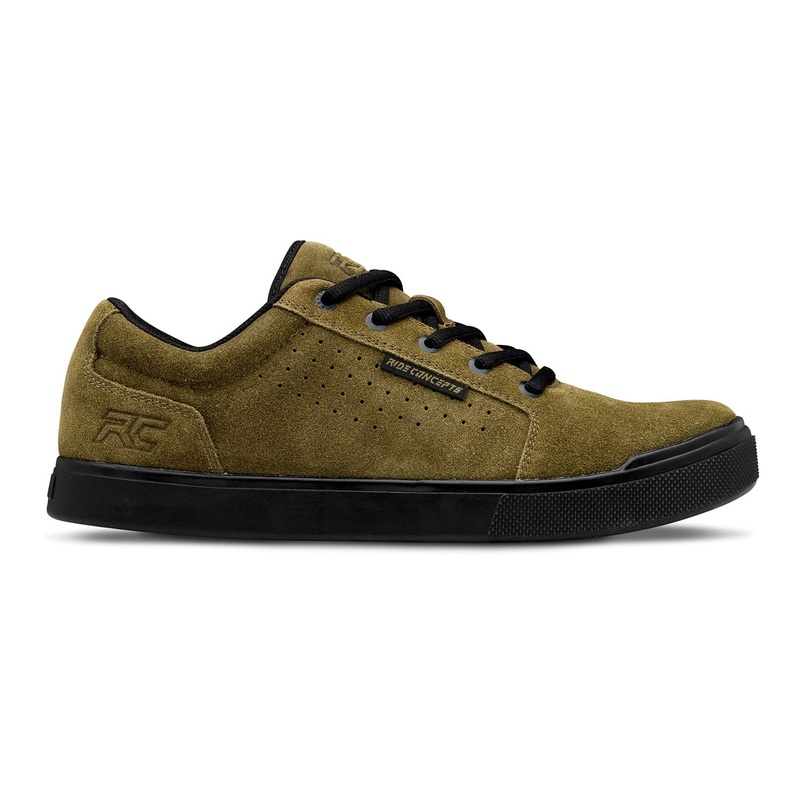 Ride Concepts Vice Flat Shoes – US 10.5 – Olive