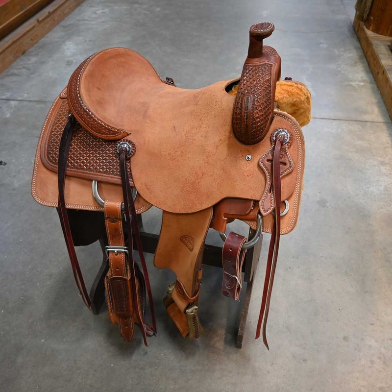 15.5″ TESKEY’S RANCH CUTTER SADDLE