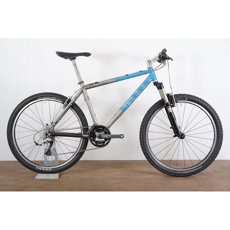 26″ M/L Dean Colonel Titanium Shimano 9 Speed MTB Mountain Bike
