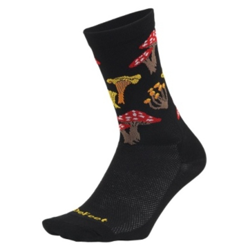 DeFeet Aireator 6:” Forager Mushroom Socks