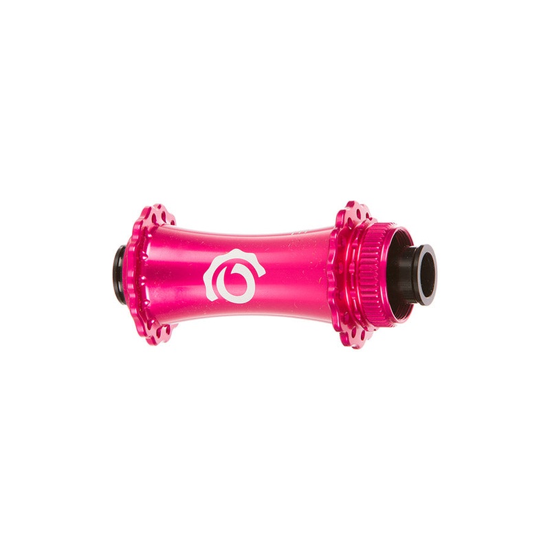 Industry Nine Solix M Classic Front Disc Hub Front 24H 15mm TA 110mm Boost Pink