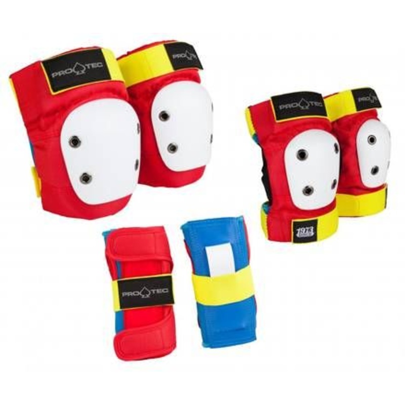 PRO-TEC JUNIOR 3-Pack Pad Set Red