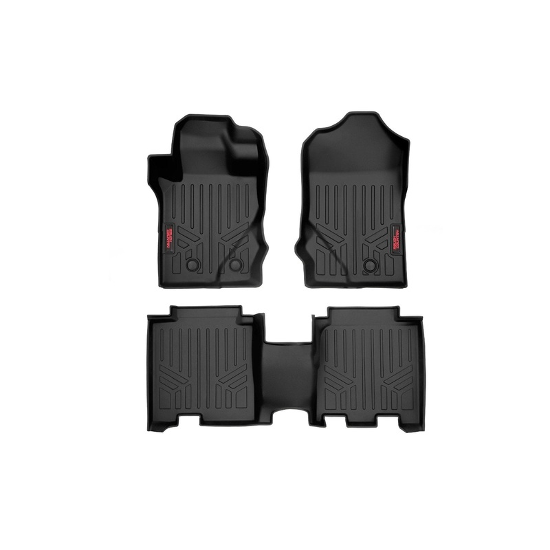 Rough Country | Floor Mats | Front & Rear | Ford Bronco 4WD (2021-2025) | M-51602