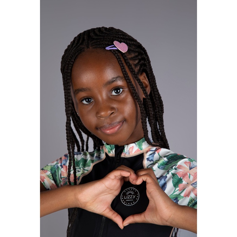 Shanay -Teen Girls S/S Swim Suit Sunbird Floral