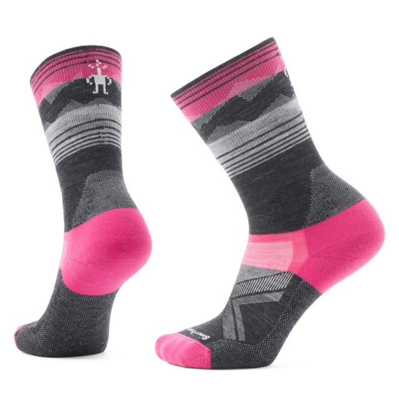 Womens Bike Cold Weather Crew Socks Charcoal