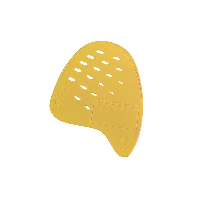 bg internal valgus wedge 20pk bg fitting yellow/valgus 41-42