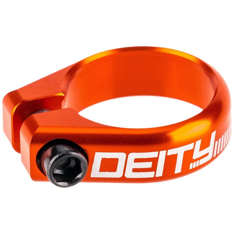 Deity Circuit Seatpost Clamp – 36.4mm – Orange