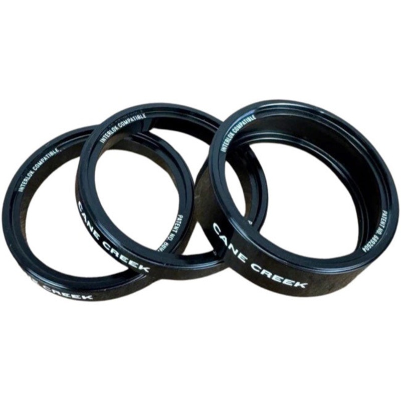 Interlok Chroma Studio Headset Spacer Kit – 1 10mm 2 5mm BLK