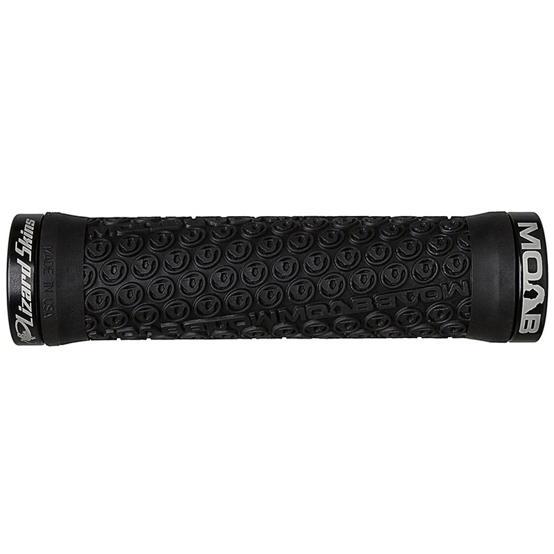 Lizard Skins Moab Lock-On Grips 130mm Black Pair