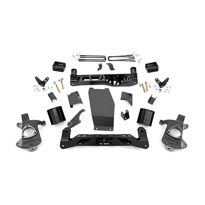 Rough Country | 5 Inch Lift Kit | Magneride | Cast Steel | GMC Sierra 1500 Denali 4WD (14-18) | 18300