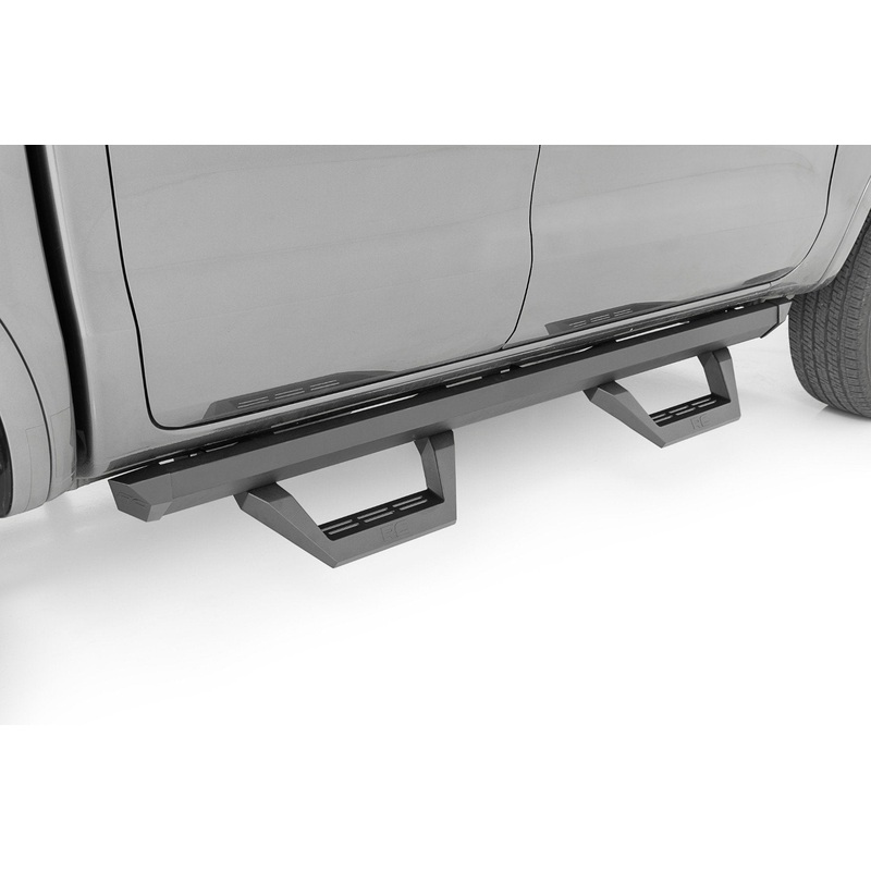 Rough Country | SRX2 Adjustable Aluminum Steps | Ford Ranger 2WD/4WD (2019-2025) | 51089