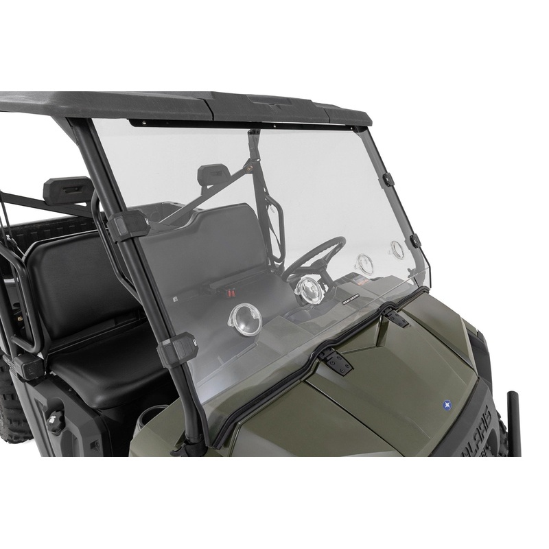 Rough Country | Vented Full Windshield | Scratch Resistant | Polaris Ranger 570 | 98162310