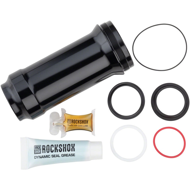 RockShox Rear Shock Air Can Assembly – DebonAir V2 165/190 x 37.5-45mm Deluxe/Super Deluxe A1-B2 2017+ BLK