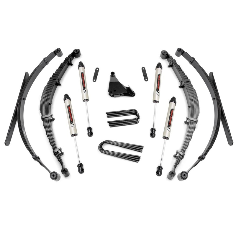 Rough Country | 4 Inch Lift Kit | Rear Springs | V2 | Ford F-250/F-350 Super Duty 4WD (99-04) | 50170