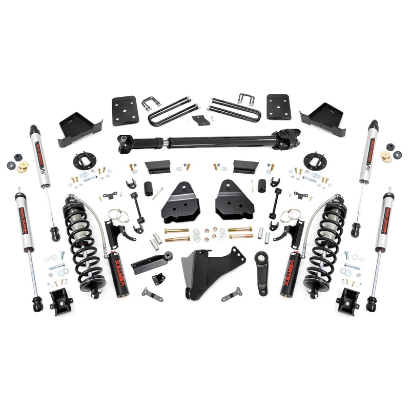Rough Country | 6 Inch Lift Kit  |  OVLDS  |  D/S  |  C/O V2 | Ford F-250/F-350 Super Duty (17-22) | 51758