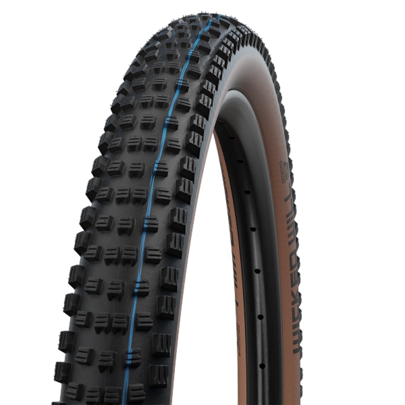Schwalbe Wicked Will Tyre – 29 Inch – 2.4 Inch – Yes – Addix SpeedGrip – Super Ground – E-50 – Medium – Medium Duty Protection – Folding – Tan