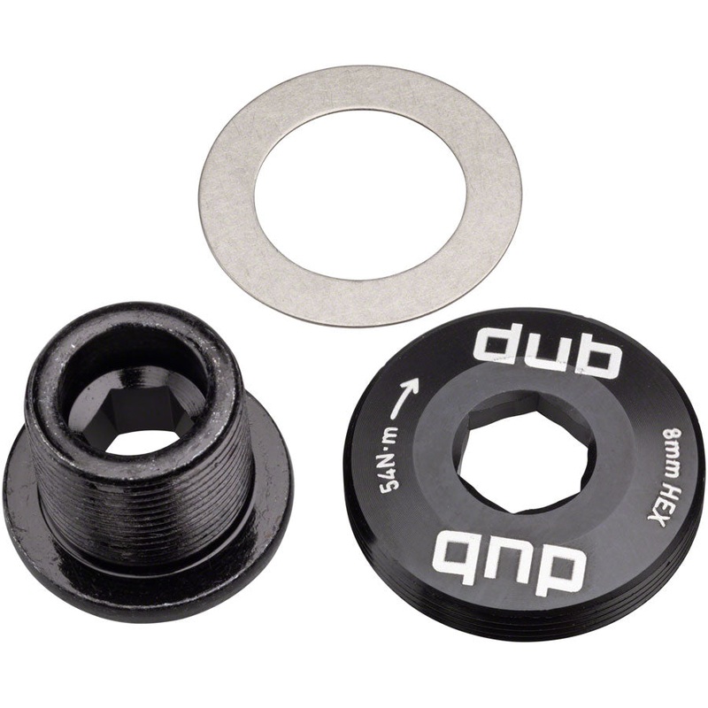SRAM Self-Extracting Crank Arm Bolt Kit – M18/M30, DUB, Steel, Black