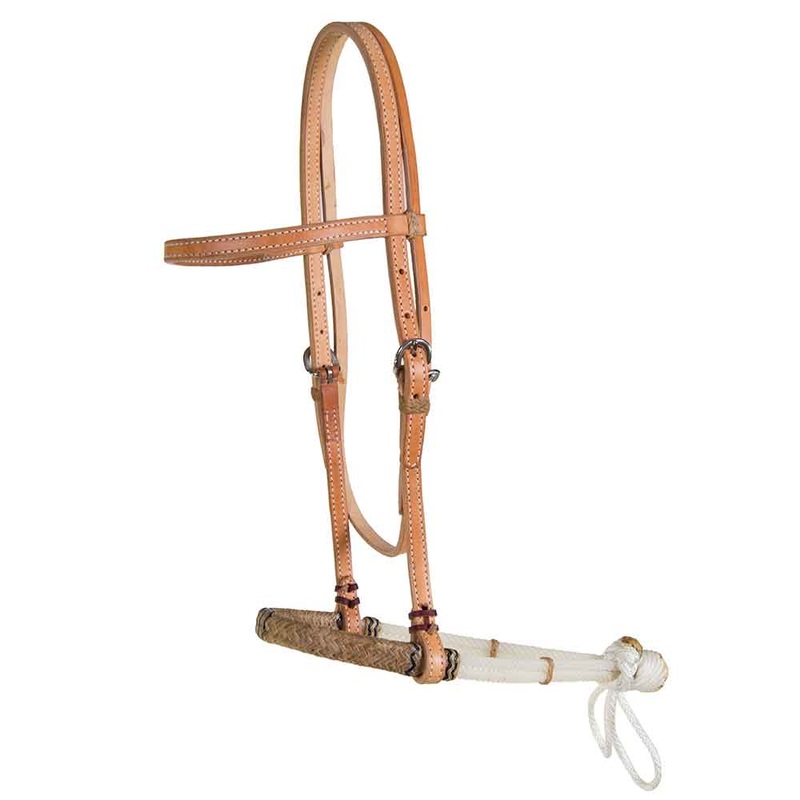 Teskey’s Training Headstall w/Rawhide