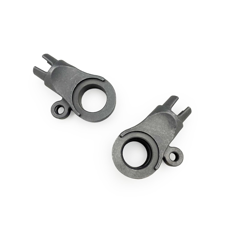 Thru-axle front dropouts – 14mm plug style – M15 x 1.5 thread pitch – one eyelet – Steel