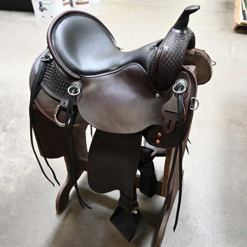 16″ HIGH HORSE SULFUR RIVER TRAIL SADDLE