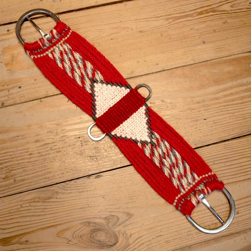 Ross Bullinger 26″ Red & Tan Mohair Cinch