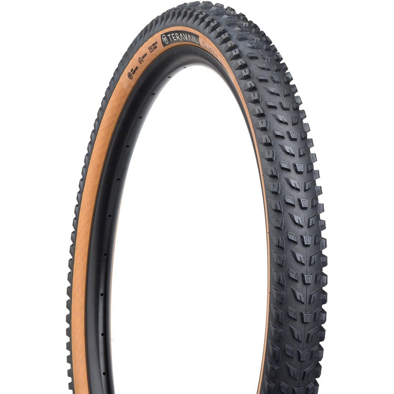 Teravail Clifty Tire – 29 x 2.5, Tubeless, Folding, Tan, Durable Plus, Grip Plus Compound