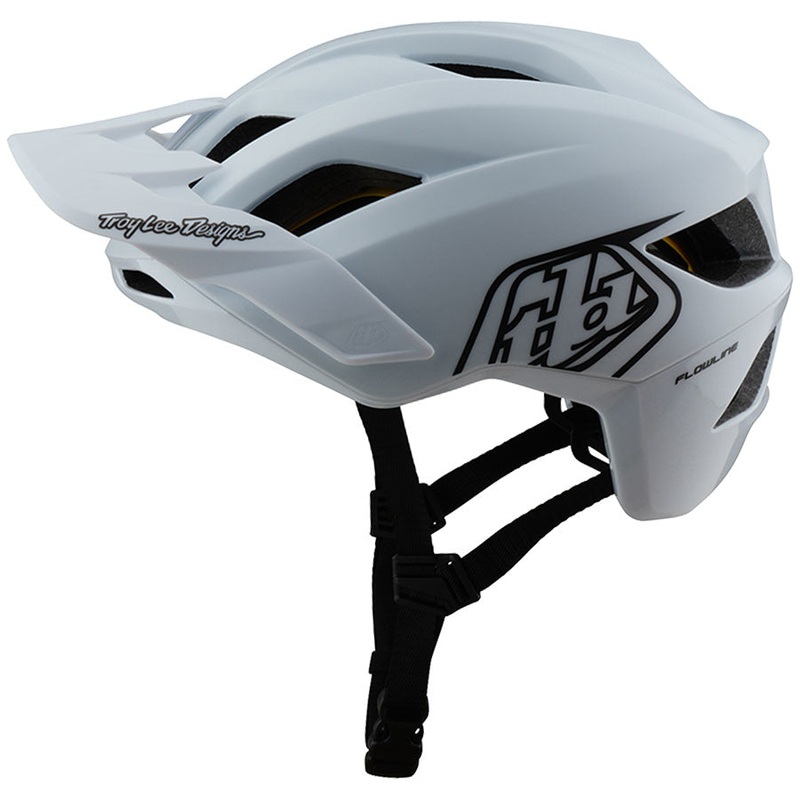 Troy Lee Designs Flowline Helmet  Point White/Black X-Small/Small