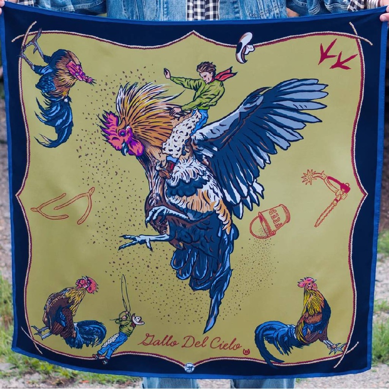 Fringe Scarves Gallo Del Cielo Tan Scarf