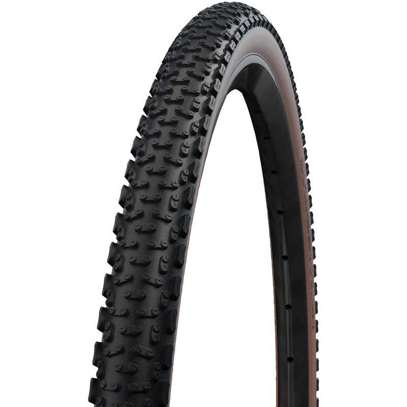 G-One Ultrabite Tire – 700 x 50 Tubeless Folding BLK/Bronze Performance Line Race Guard Addix