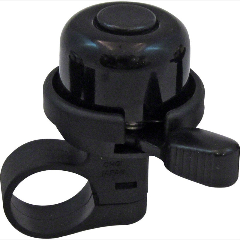 Mirrycle Incredibell Brass Duet Bicycle Bell Black