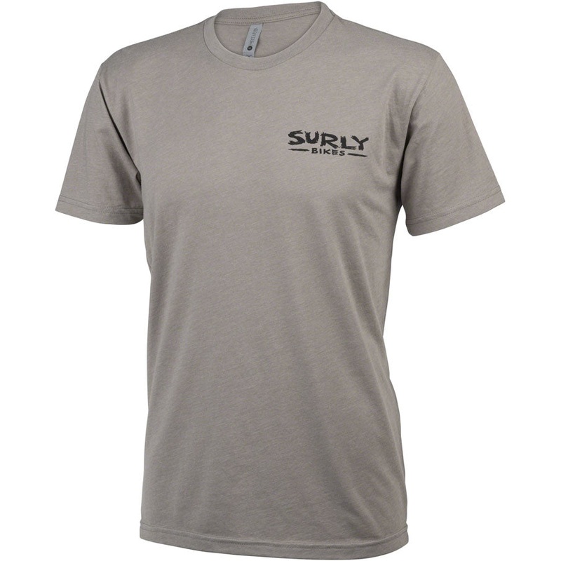 Surly The Ultimate Frisbee Men’s T-Shirt – Gray Small