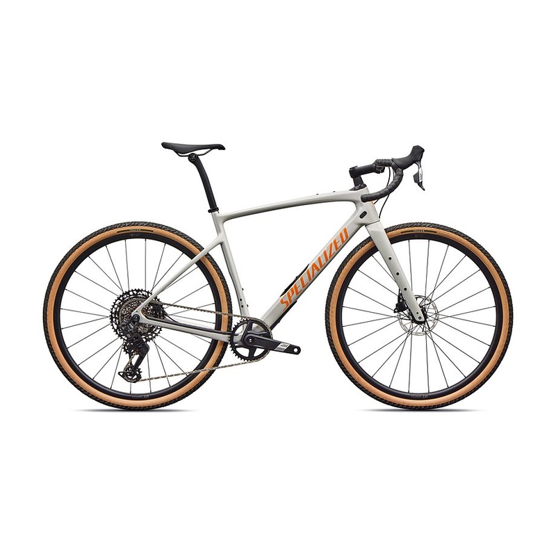 2026 Specialized Diverge Comp Bike – 61cm, Dolomite Metallic/Orange Zest