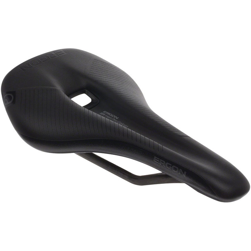 Ergon SR Pro Carbon Saddle – Carbon Stealth Men’s Small/Medium