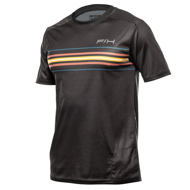 Fasthouse Impakt Chandler Short Sleeve Jersey – S – Black