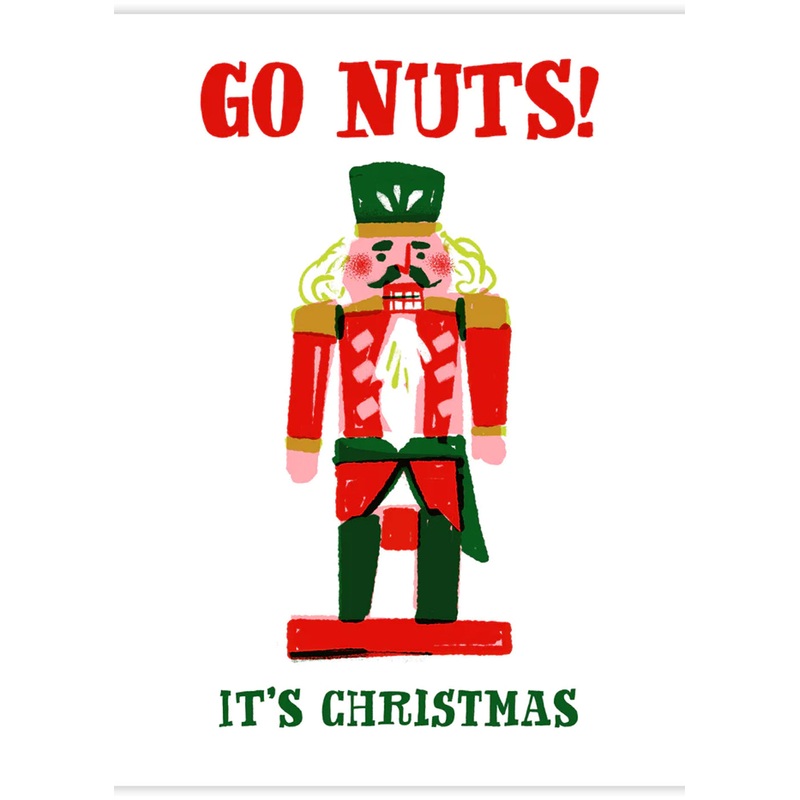 Nutcracker Holiday Card Multi