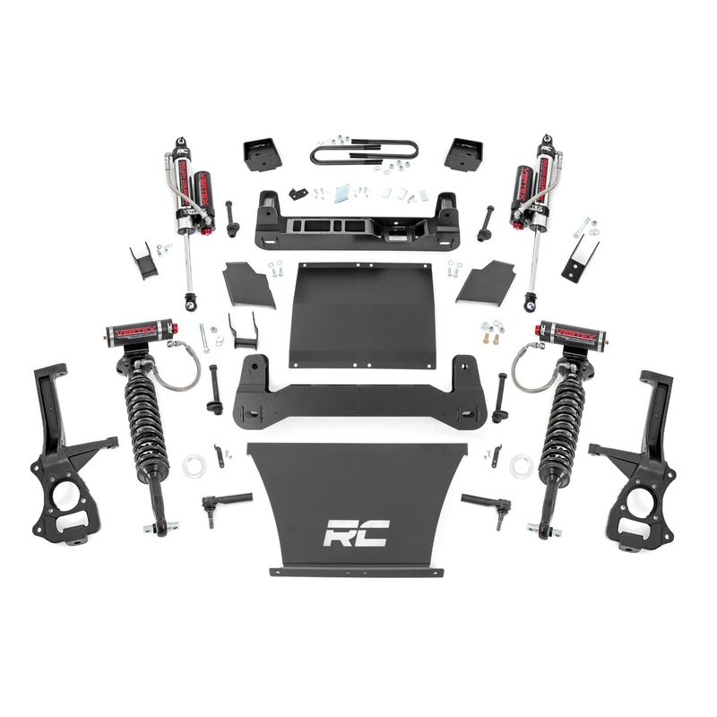 Rough Country | 6 Inch Lift Kit | Mono Leaf Rear | Vertex | GMC Sierra 1500 2WD/4WD (25-26) | 26650_A