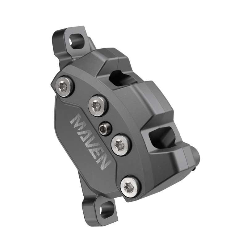 SRAM Maven Bronze 4 Piston Disc Brake – Rear – Left Lever – 2000mm – Dark Polar Anodized