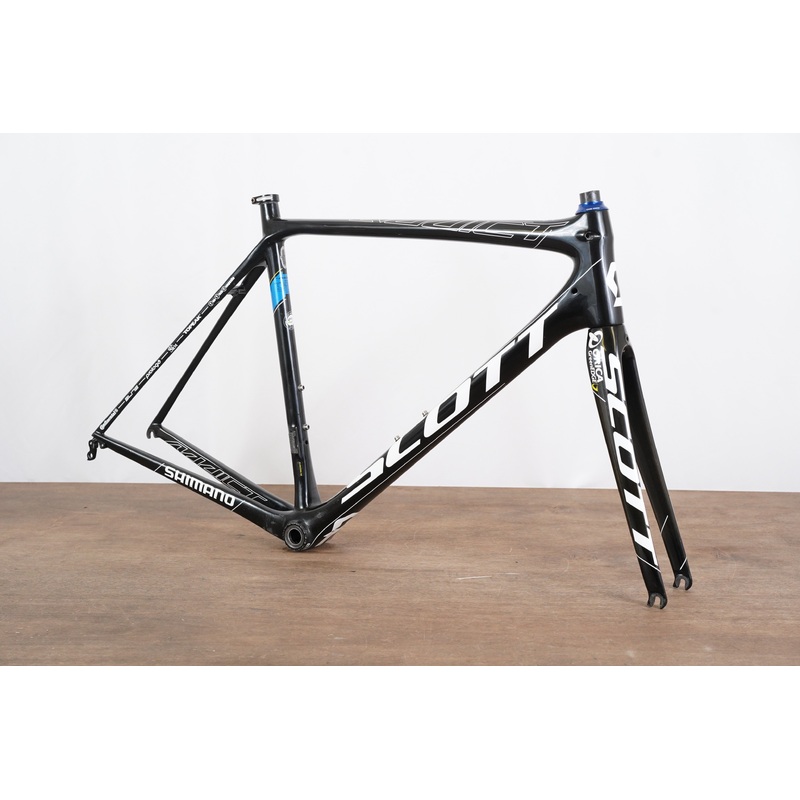 56cm Scott Addict Team Edition Carbon Rim Brake Road Frameset