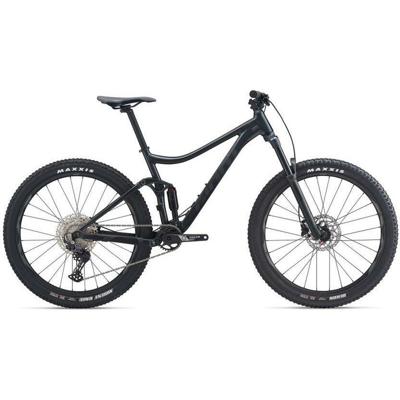 Giant Stance 27.5 Full Suspension Mountain Bike – Extra Large GunMetalBlack